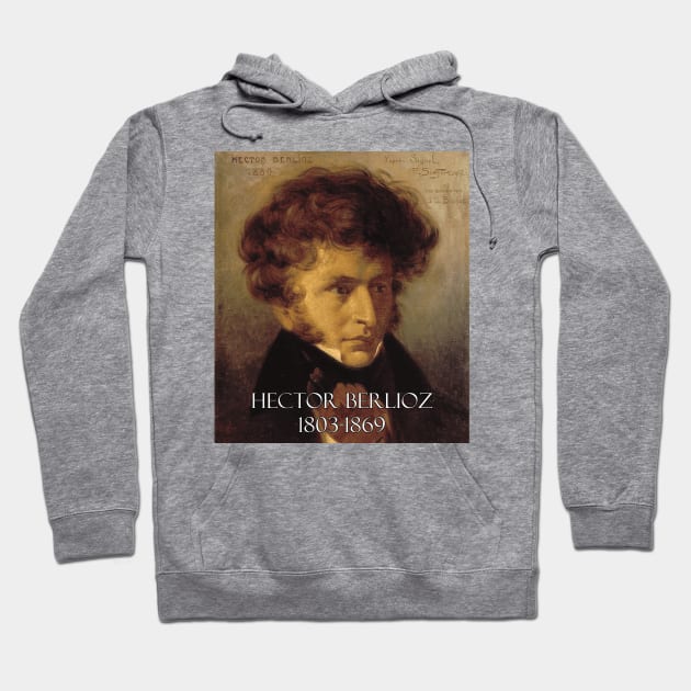 Great Composers: Hector Berlioz Hoodie by Naves